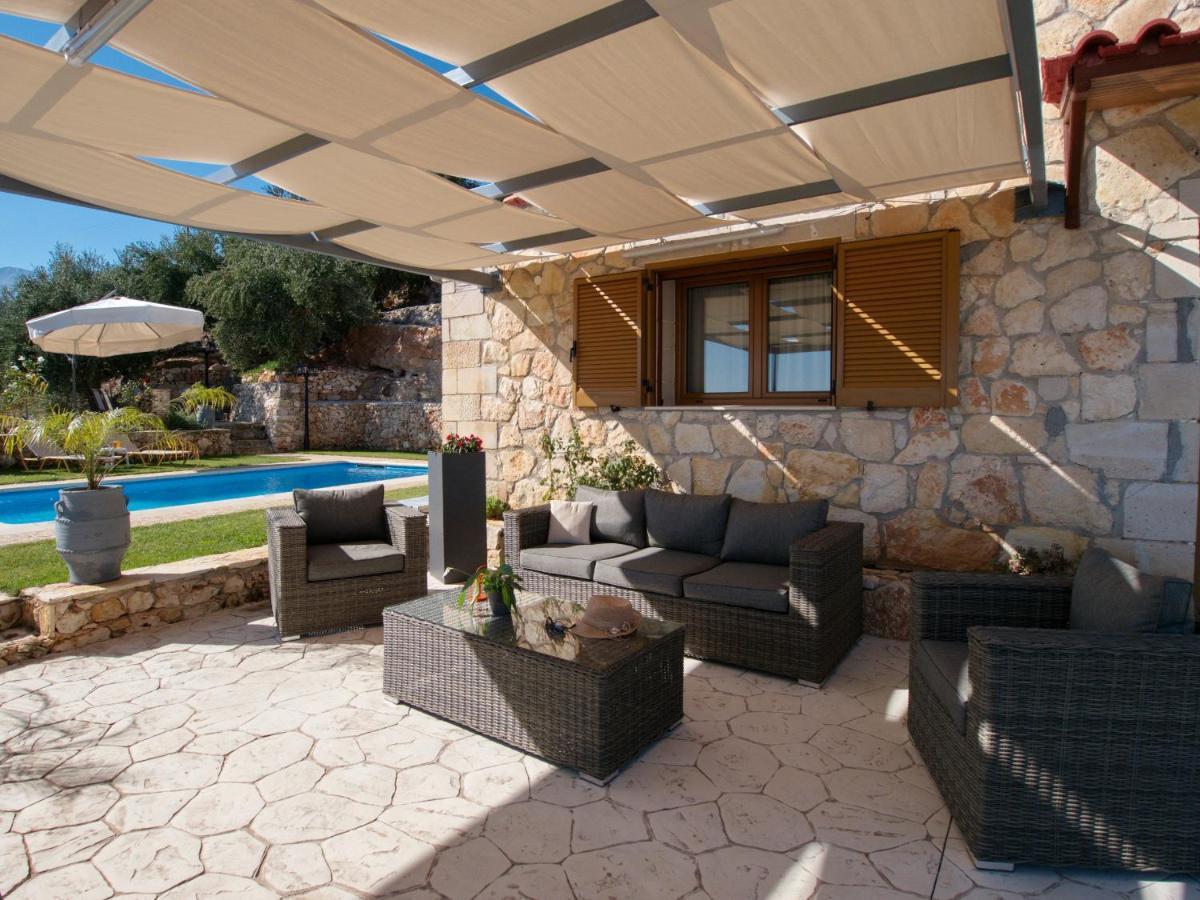 Villa Vangelis Stylos Crete Samonás Eksteriør bilde