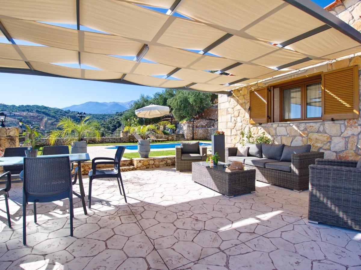 Villa Vangelis Stylos Crete Samonás Eksteriør bilde