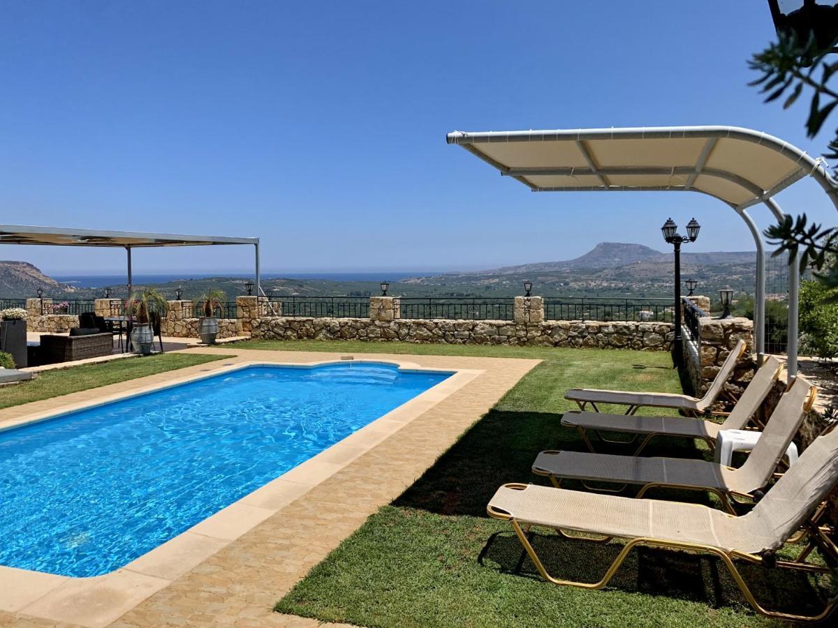Villa Vangelis Stylos Crete Samonás Eksteriør bilde