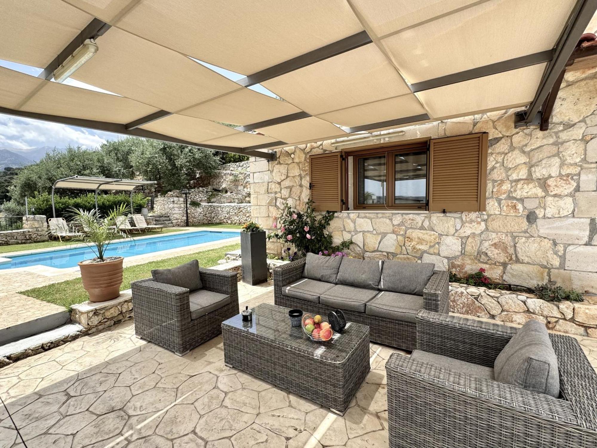 Villa Vangelis Stylos Crete Samonás Eksteriør bilde