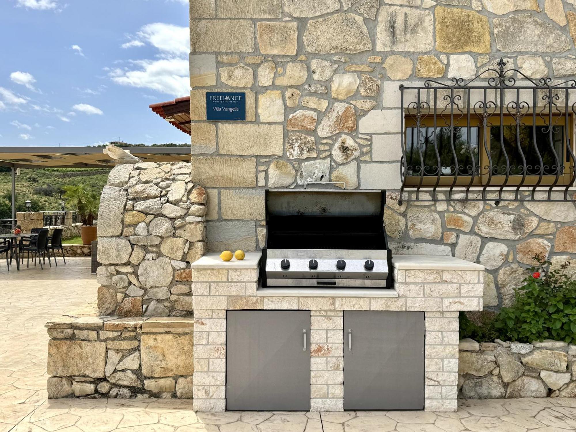 Villa Vangelis Stylos Crete Samonás Eksteriør bilde